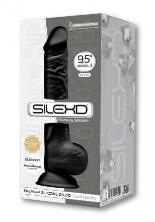 GODE VENTOUSE SILEXD, MODELE THERMO-REACTIF D'UNE TAILLE DE 24 CM GODE VENTOUSE SILEXD, MODELE THERMO-REACTIF D'UNE TAILLE DE 24 CM