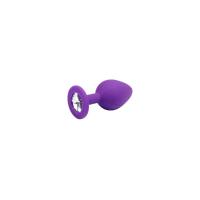 PLUG ANAL BIJOU MIXTE EN SILICONE DE LA MARQUE BE HAPPY TAILLE M 