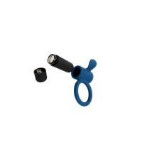 ANNEAU VIBRANT UNION DELICE BLEU NUIT DE LA MARQUE FRANCAISE BE HAPPY