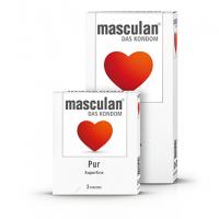 PRESERVATIFS MASCULAN PUR EN LATEX  PAR 3