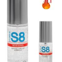 LUBRIFIANT DE LA MARQUE S8 EFFET CHAUD -  125ML