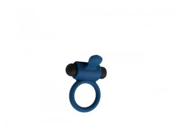 ANNEAU VIBRANT UNION DELICE BLEU NUIT DE LA MARQUE FRANCAISE BE HAPPY