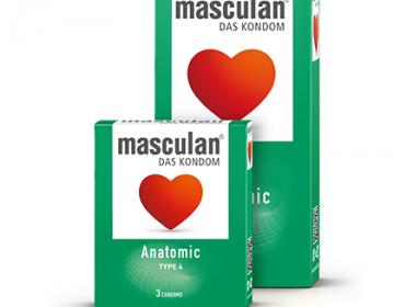 PRESERVATIFS MASCULAN ANATOMIC EN LATEX PAR 3