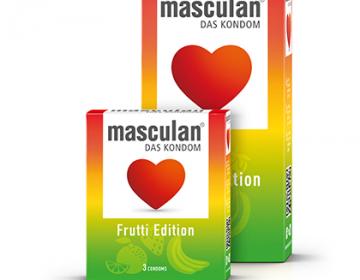 PRESERVATIFS MASCULAN FRUTTI EDITION EN LATEX  PAR 3