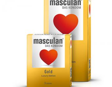 PRESERVATIFS MASCULAN GOLD EN LATEX PAR 3