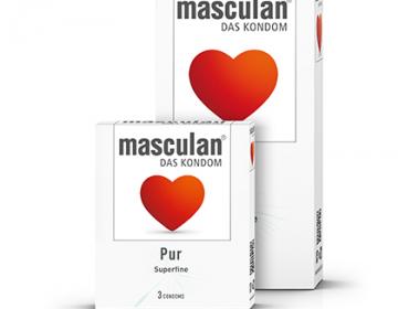 PRESERVATIFS MASCULAN PUR EN LATEX  PAR 3