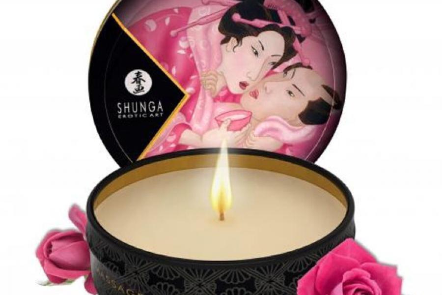 PETITE CHANDELLE DE MASSAGE DE SHUNGA