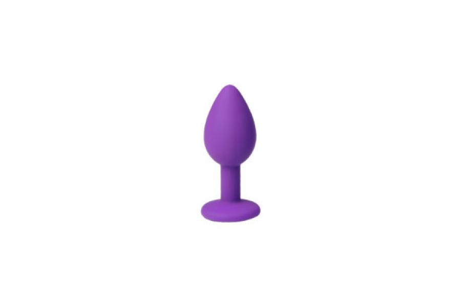 PLUG ANAL BIJOU MIXTE EN SILICONE DE LA MARQUE BE HAPPY TAILLE S