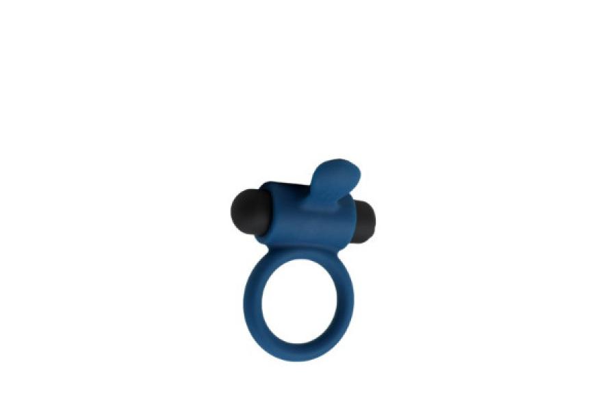 ANNEAU VIBRANT UNION DELICE BLEU NUIT DE LA MARQUE FRANCAISE BE HAPPY