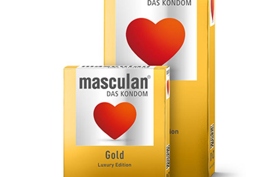 PRESERVATIFS MASCULAN GOLD EN LATEX  PAR 10