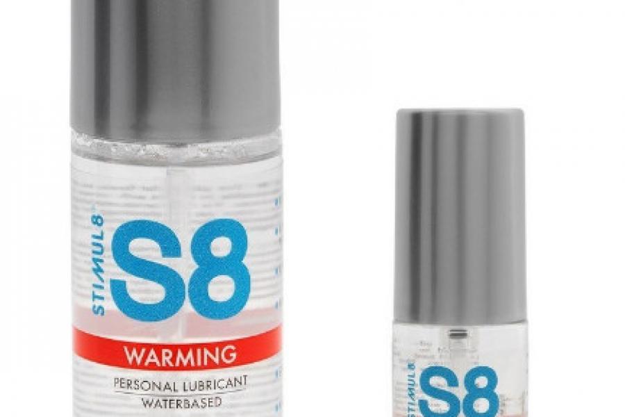 LUBRIFIANT DE LA MARQUE S8 EFFET CHAUD -  125ML