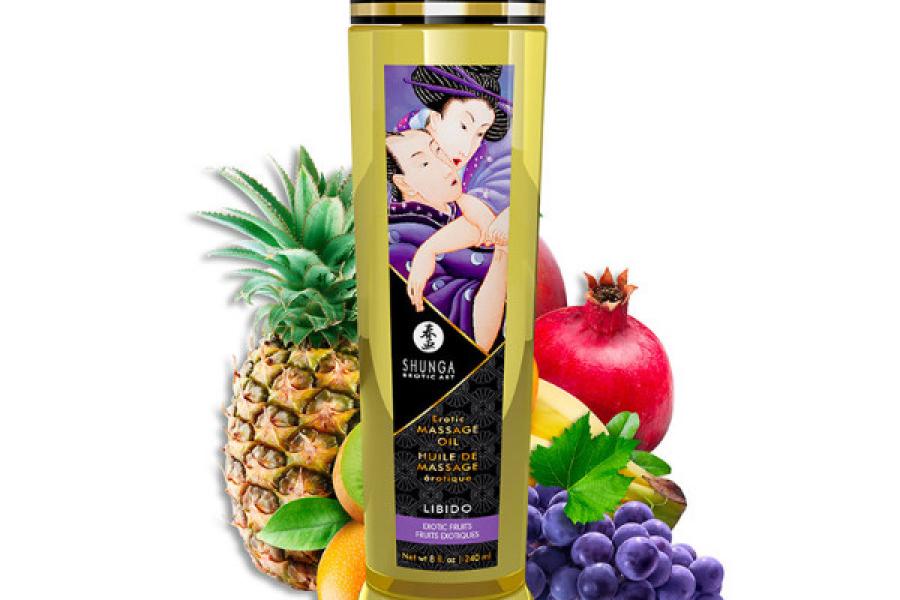 HUILE DE MASSAGE EROTIQUE IRRESISTIBLE DE SHUNGA 