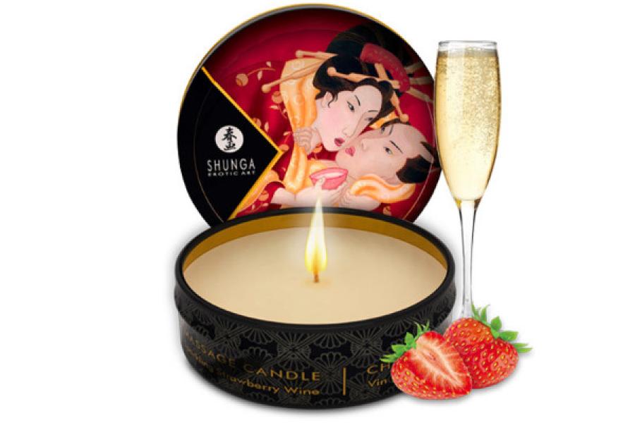 PETITE CHANDELLE DE MASSAGE DE SHUNGA